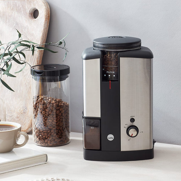 Wilfa Svart Coffee Grinder (Silver) - Monkeyboard Coffee