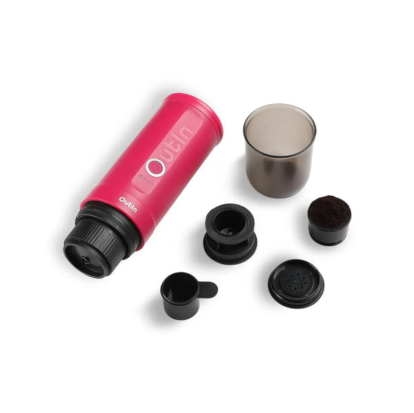 OutIn Nano Portable Espresso Machine (Fuchsia Pink) - Monkeyboard Coffee