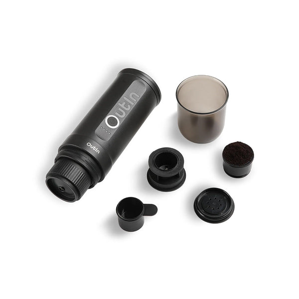 OutIn Traveler Nano Portable Espresso Machine Gift Set (Space Grey) - Monkeyboard Coffee