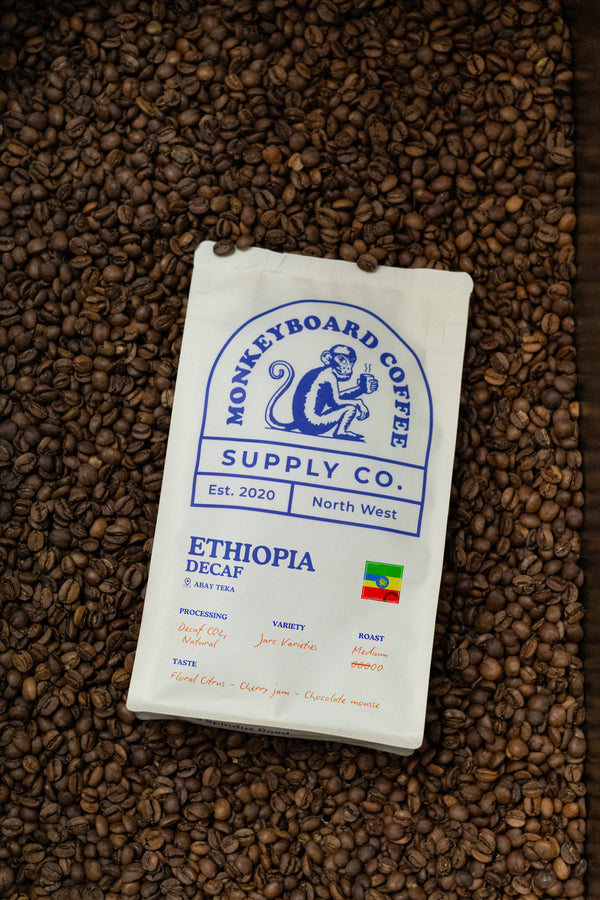 Decaf - Ethiopia, Sparkling Water Process - Monkeyboard Coffee