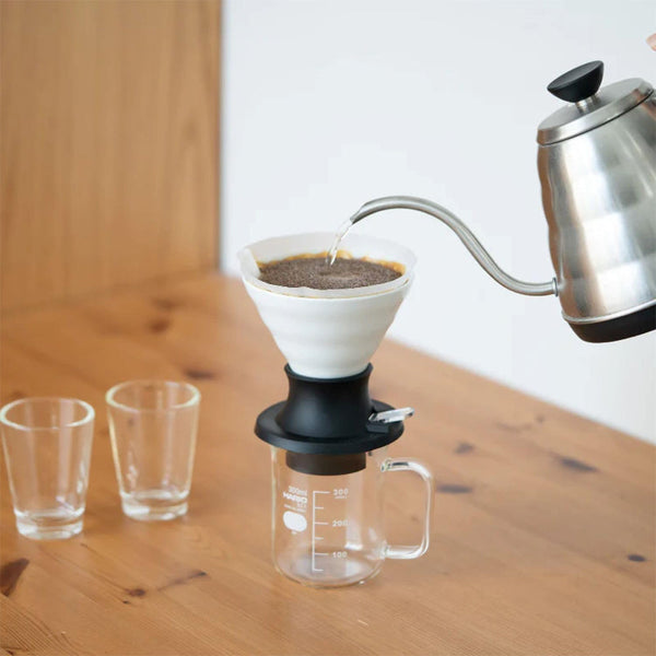 Hario Switch V60 Ceramic Immersion Dripper - White (Size 02) - Monkeyboard Coffee