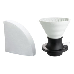 Hario Switch V60 Ceramic Immersion Dripper - White (Size 02) - Monkeyboard Coffee