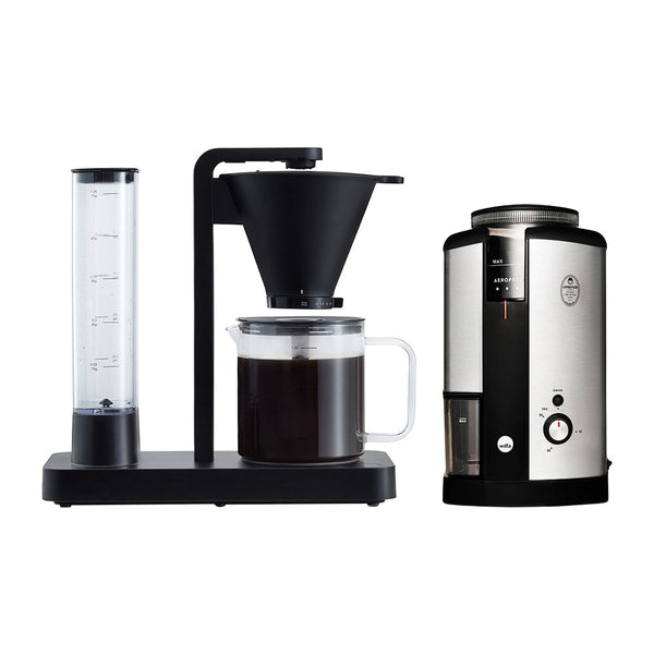 Wilfa Svart Performance Coffee Maker + FREE Wilfa Svart Coffee Grinder (Silver) - Monkeyboard Coffee