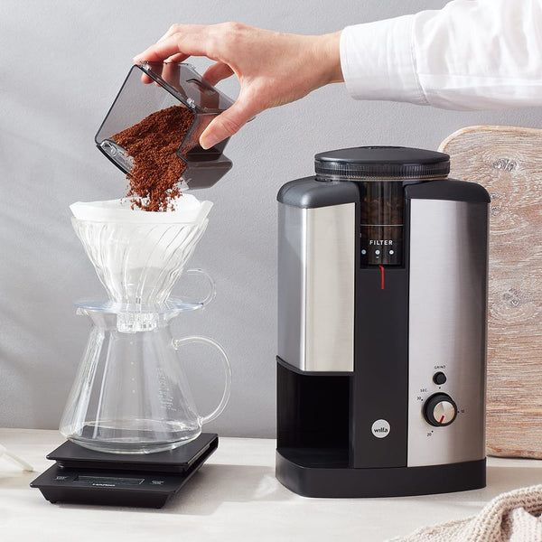 Wilfa Svart Performance Coffee Maker + FREE Wilfa Svart Coffee Grinder (Silver) - Monkeyboard Coffee