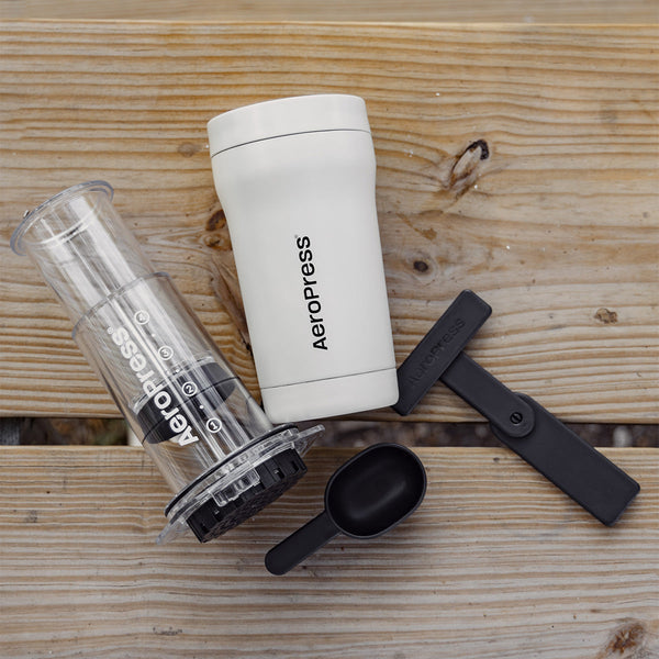 AeroPress Go Plus (Cream) - Monkeyboard Coffee