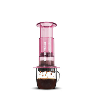 AeroPress Clear Coffee Maker (Pink) - Monkeyboard Coffee