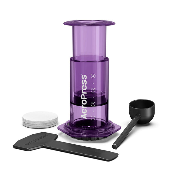 AeroPress Clear Coffee Maker (Purple) - Monkeyboard Coffee