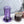 AeroPress Clear Coffee Maker (Purple) - Monkeyboard Coffee