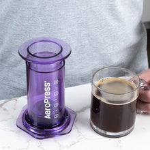 Load image into Gallery viewer, AeroPress Clear Coffee Maker (Purple)
