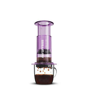 AeroPress Clear Coffee Maker (Purple) - Monkeyboard Coffee