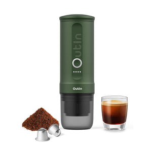 OutIn Nano Portable Espresso Machine (Forest Green) - Monkeyboard Coffee