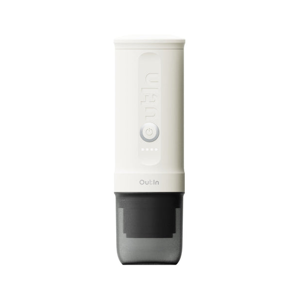 OutIn Nano Portable Espresso Machine (Pearl White) - Monkeyboard Coffee