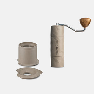 Comandante X25 Trailmaster Dune and Hario Cafe All Dripper BATON 01 Bundle - Monkeyboard Coffee